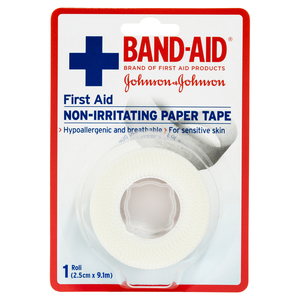 First Aid Paper Tape 9.1m