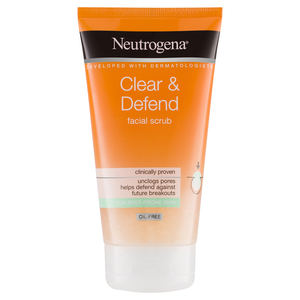 Neutrogena® Clear & Defend Daily Scrub 150mL